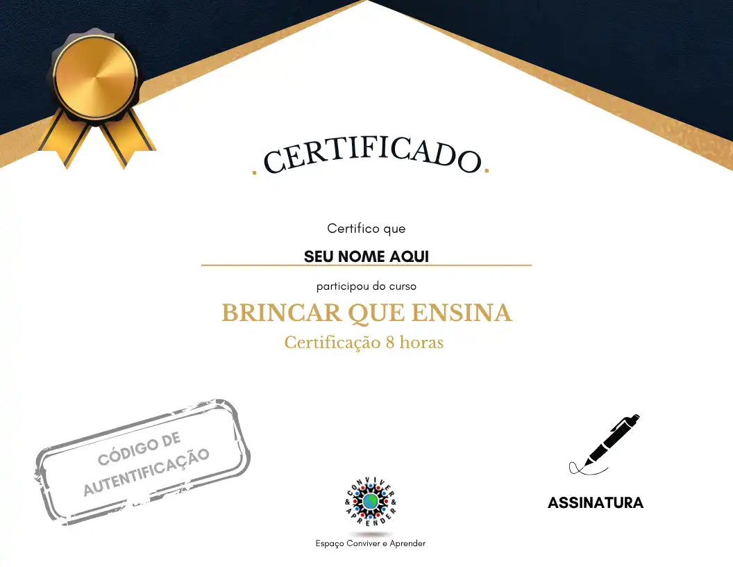 Certificado do curso, 100 horas